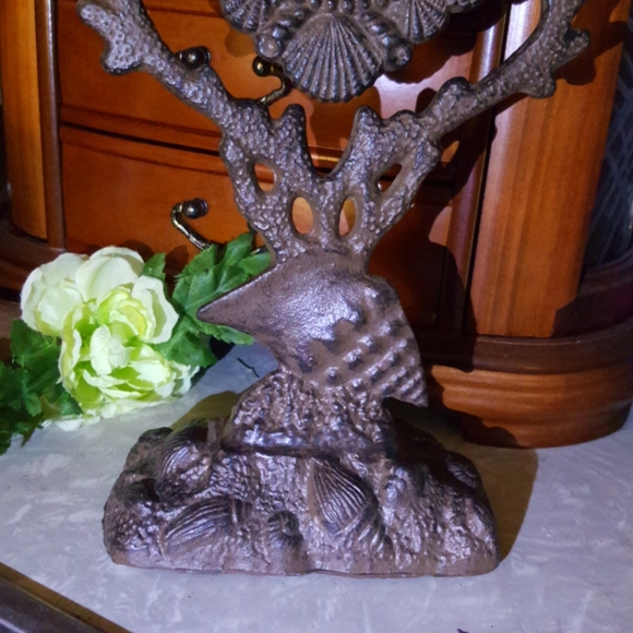 Vintage Circa 1990, Cast Metal Table Mirror Shells - Picture 2 of 7